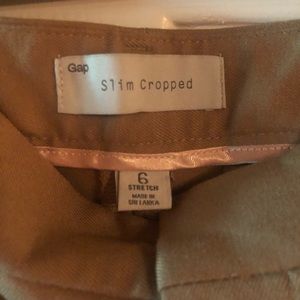 Gap Slim Cropped Pants